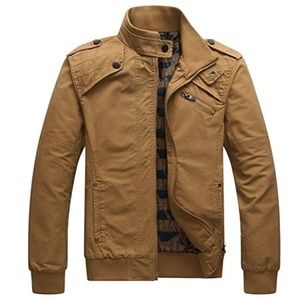 NEW Mens "Kah" Casual Full Zip Jacket